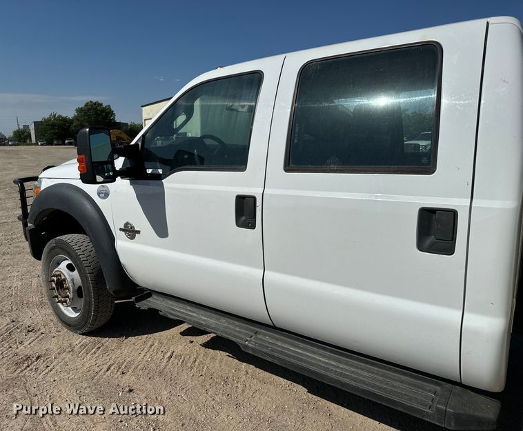 image for item NL9935 2014 Ford F450 Super Duty XL Crew Cab utility / service truck