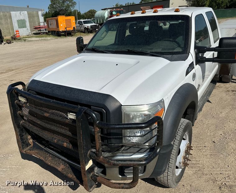 image for item NL9935 2014 Ford F450 Super Duty XL Crew Cab utility / service truck