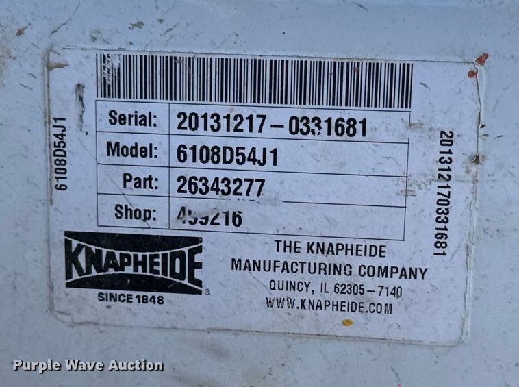 image for item NL9935 2014 Ford F450 Super Duty XL Crew Cab utility / service truck