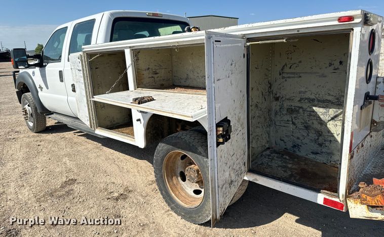 image for item NL9935 2014 Ford F450 Super Duty XL Crew Cab utility / service truck