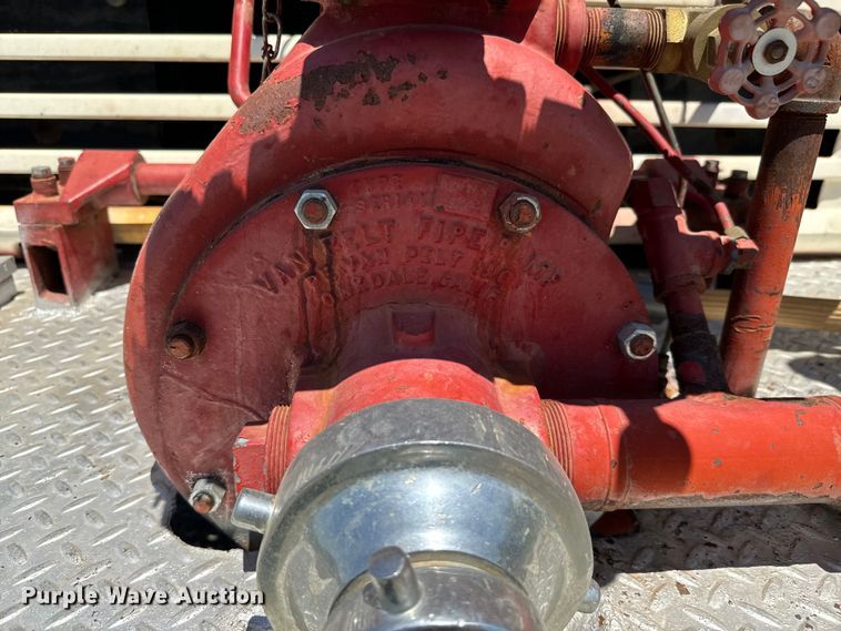 image for item NL9975 1972 Ford F600 pumper fire truck