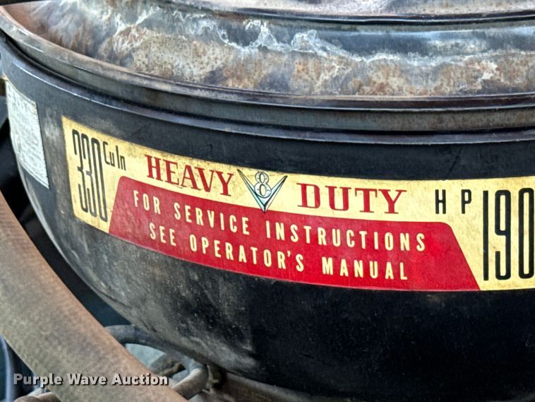 image for item NL9975 1972 Ford F600 pumper fire truck