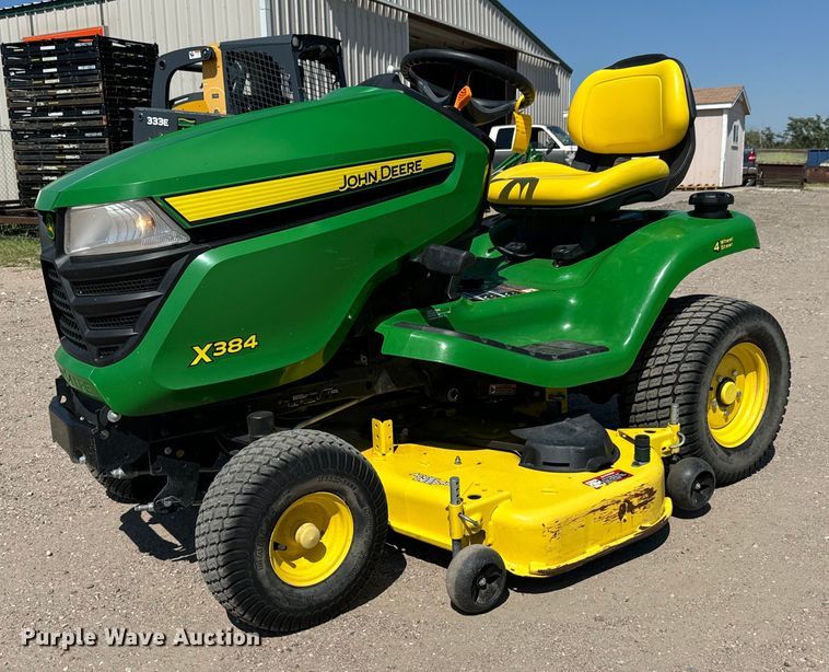 image for item NL9993 John Deere  X384 lawn mower