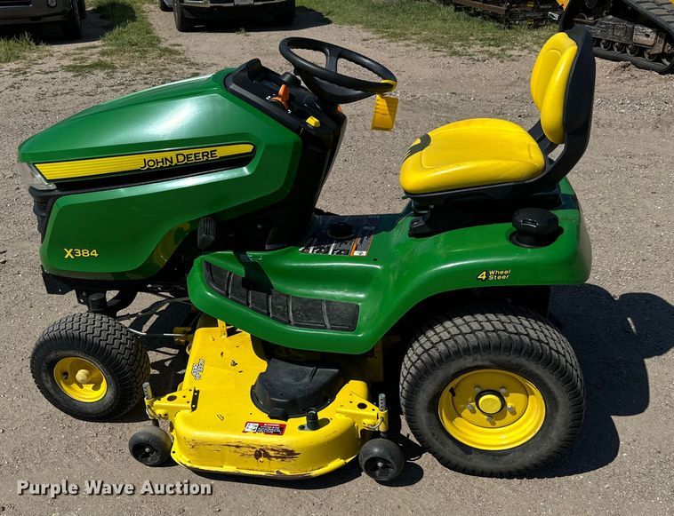 image for item NL9993 John Deere  X384 lawn mower