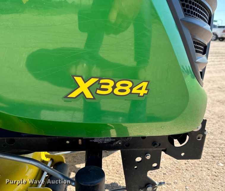 image for item NL9993 John Deere  X384 lawn mower