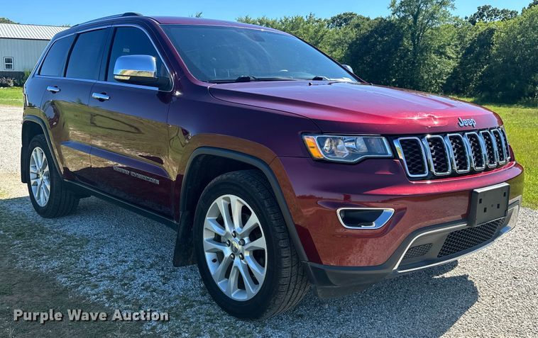 image for item NR9972 2017 Jeep Grand Cherokee Limited  SUV