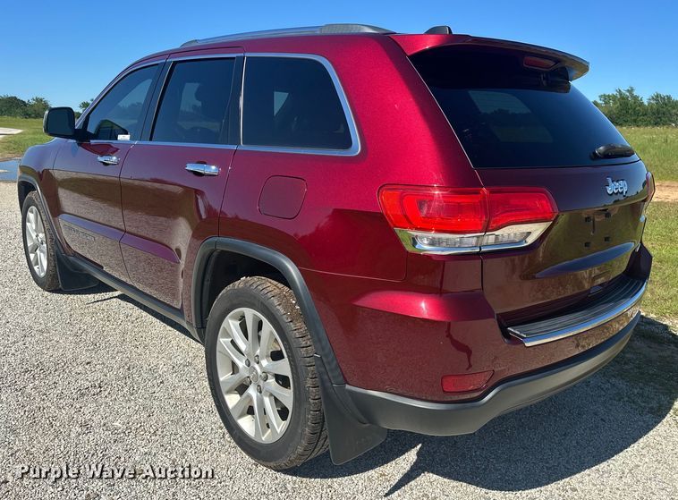 image for item NR9972 2017 Jeep Grand Cherokee Limited  SUV