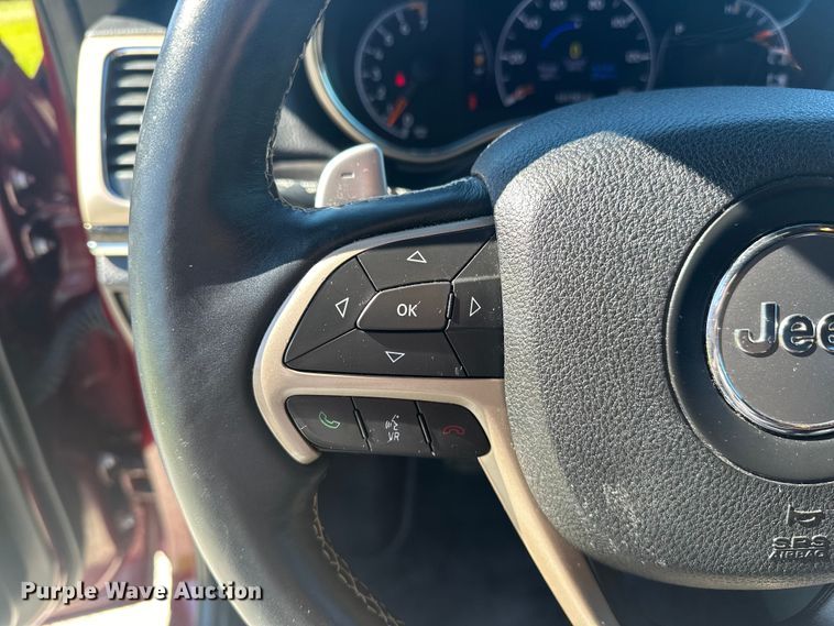 image for item NR9972 2017 Jeep Grand Cherokee Limited  SUV