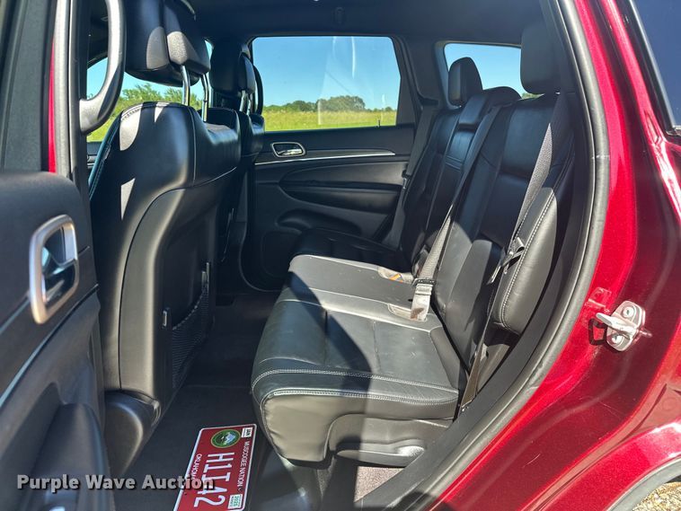 image for item NR9972 2017 Jeep Grand Cherokee Limited  SUV