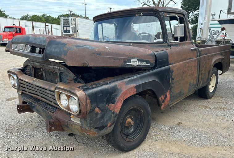 image for item NR9998 1959 Ford F100 pickup truck
