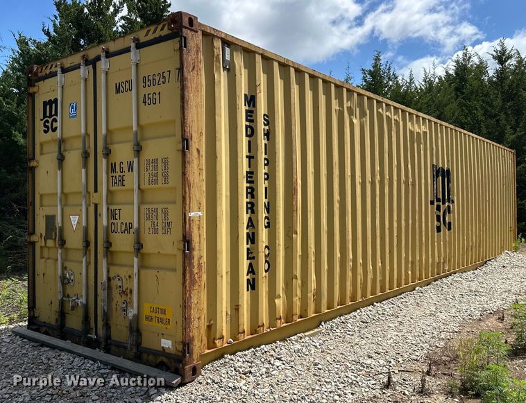 image for item NT9379 2004 CIMC 40' shipping container
