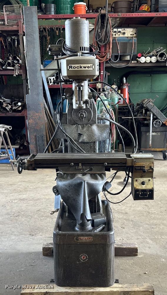 image for item OG9555 Rockwell 21-120 milling machine