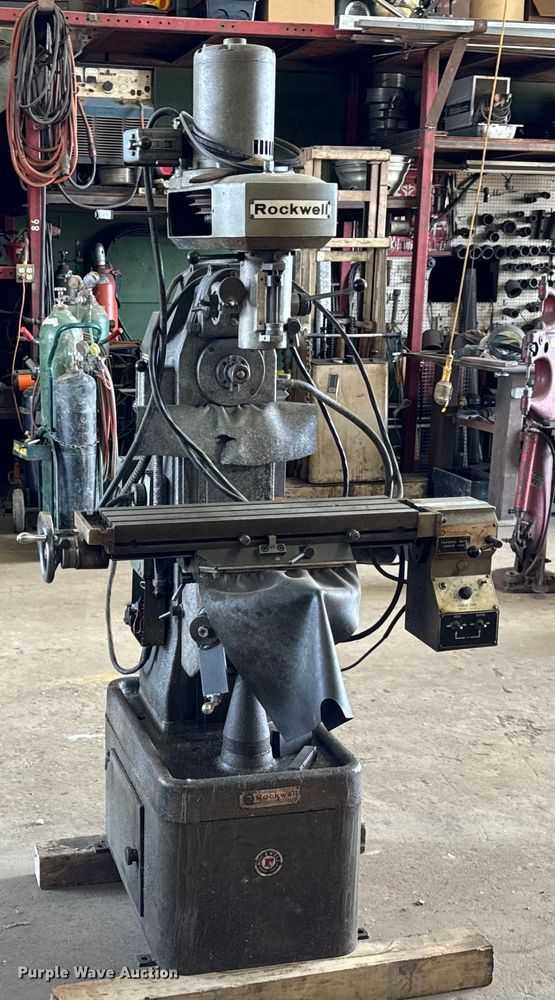 image for item OG9555 Rockwell 21-120 milling machine