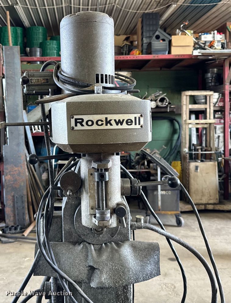 image for item OG9555 Rockwell 21-120 milling machine