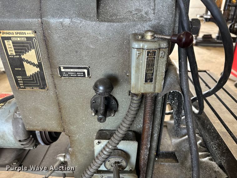 image for item OG9555 Rockwell 21-120 milling machine