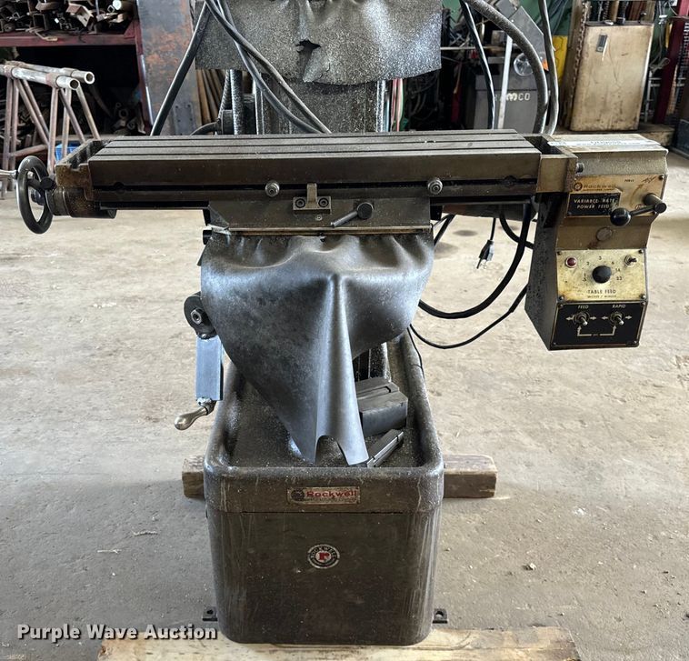 image for item OG9555 Rockwell 21-120 milling machine