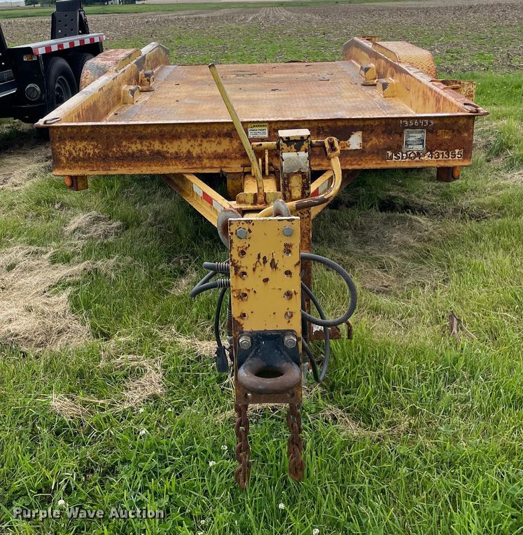 image for item OG9971 2010 Butler  tilt deck equipment trailer