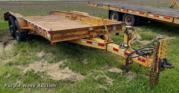image for item OG9971 2010 Butler  tilt deck equipment trailer
