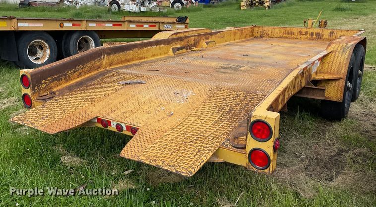 image for item OG9971 2010 Butler  tilt deck equipment trailer