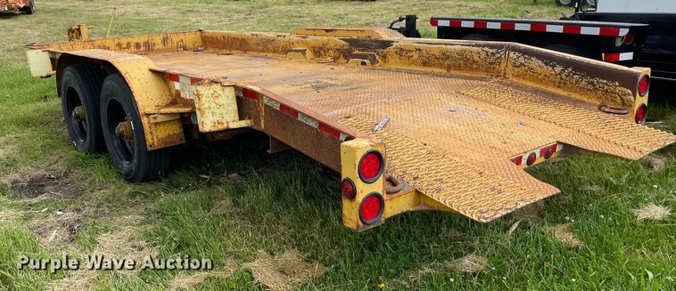 image for item OG9971 2010 Butler  tilt deck equipment trailer