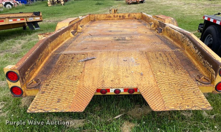 image for item OG9971 2010 Butler  tilt deck equipment trailer