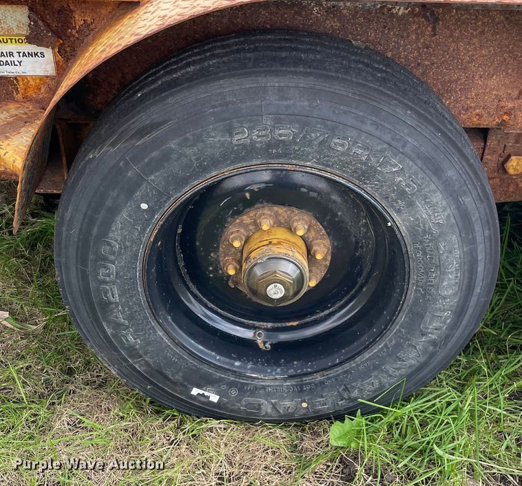 image for item OG9971 2010 Butler  tilt deck equipment trailer