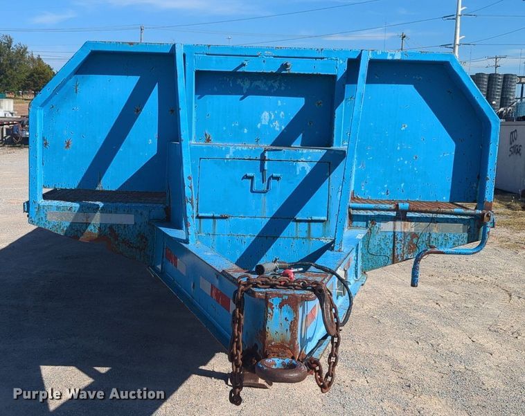 image for item OL9087 1996 Shop Built  equipment trailer