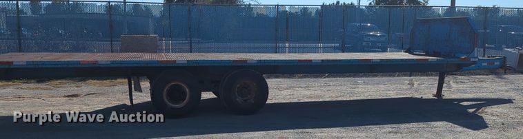 image for item OL9087 1996 Shop Built  equipment trailer