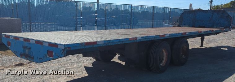 image for item OL9087 1996 Shop Built  equipment trailer