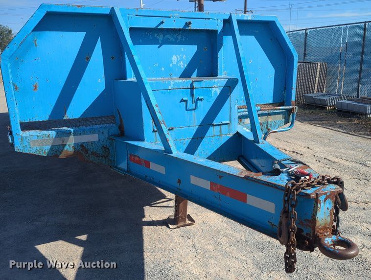 image for item OL9087 1996 Shop Built  equipment trailer