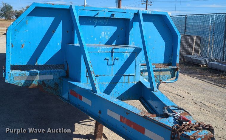 image for item OL9087 1996 Shop Built  equipment trailer