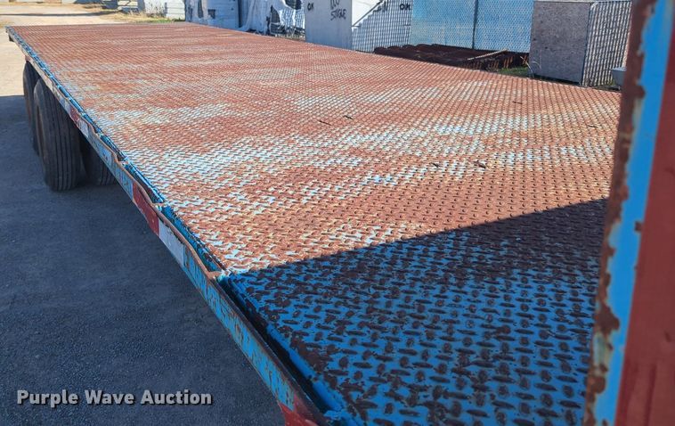 image for item OL9087 1996 Shop Built  equipment trailer