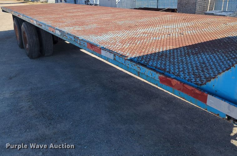 image for item OL9087 1996 Shop Built  equipment trailer