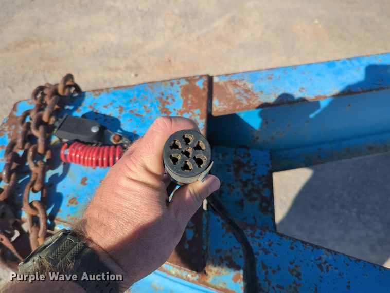 image for item OL9087 1996 Shop Built  equipment trailer