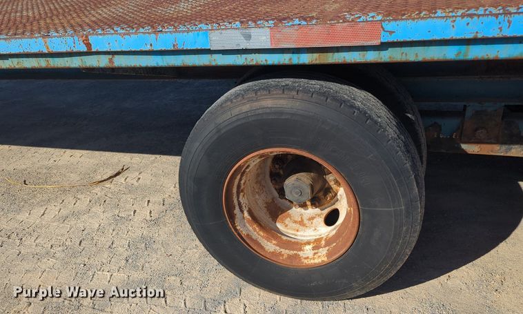 image for item OL9087 1996 Shop Built  equipment trailer