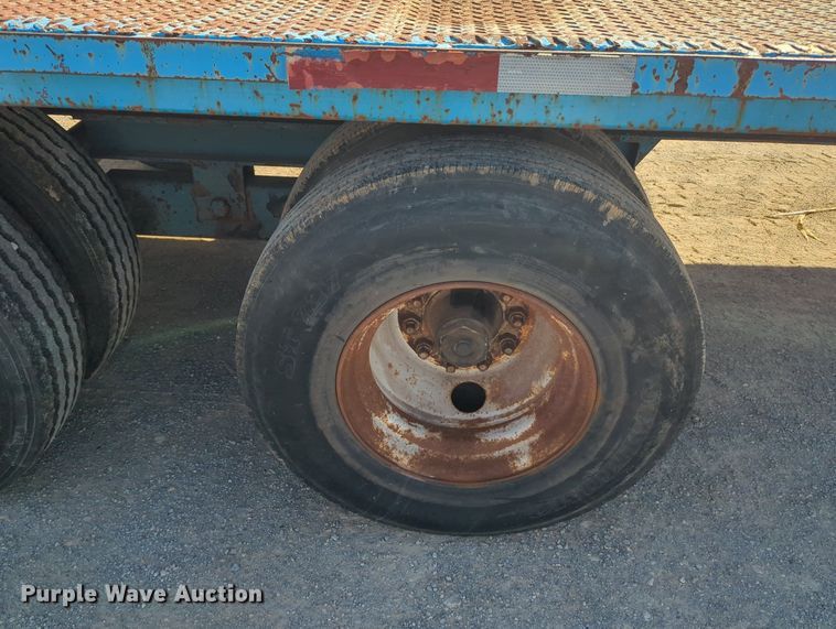 image for item OL9087 1996 Shop Built  equipment trailer