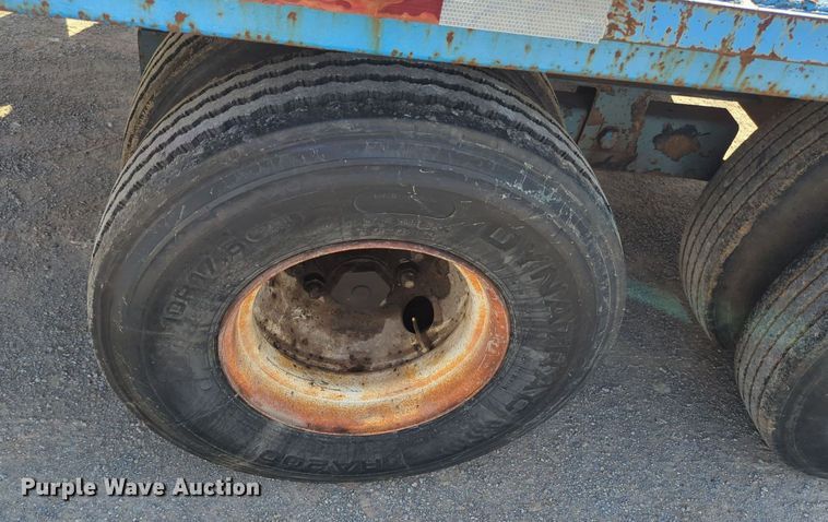 image for item OL9087 1996 Shop Built  equipment trailer