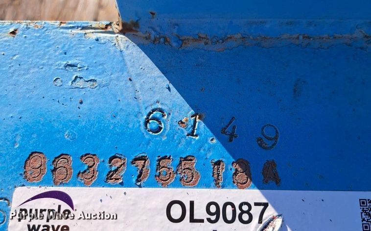 image for item OL9087 1996 Shop Built  equipment trailer