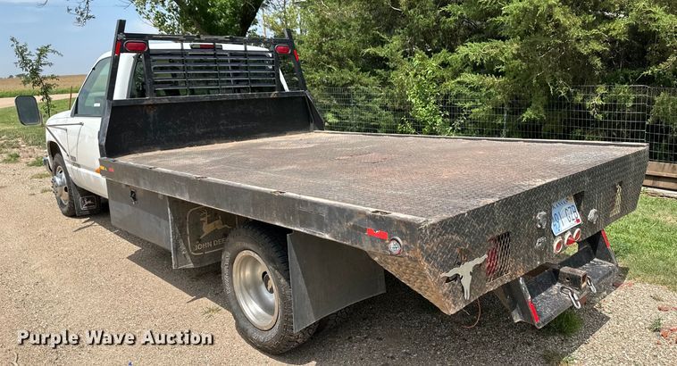 image for item OL9588 1994 Chevrolet C3500 flatbed pickup truck