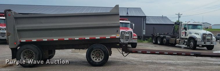 image for item DG0629 2013 Specialty Constructed end dump pup trailer