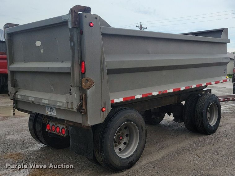 image for item DG0629 2013 Specialty Constructed end dump pup trailer