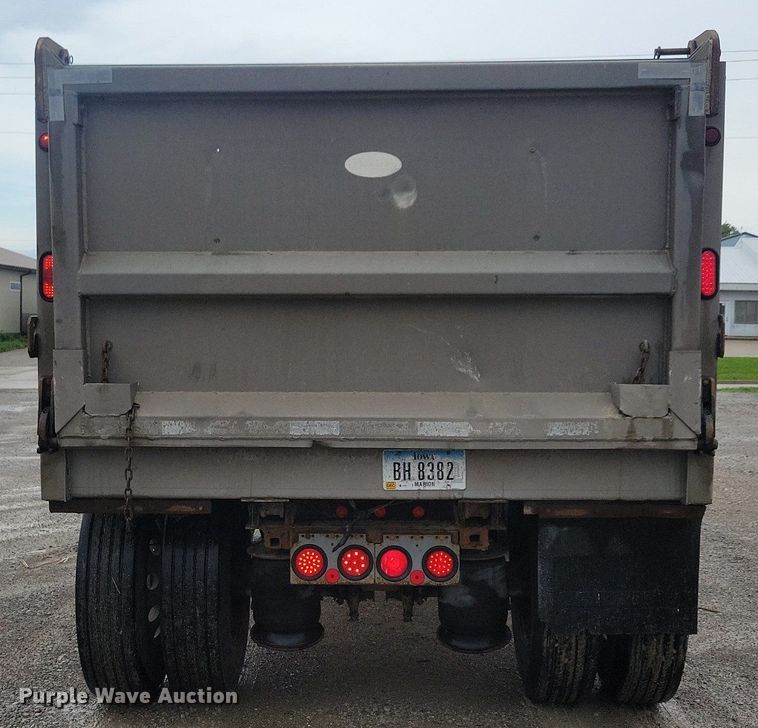 image for item DG0629 2013 Specialty Constructed end dump pup trailer