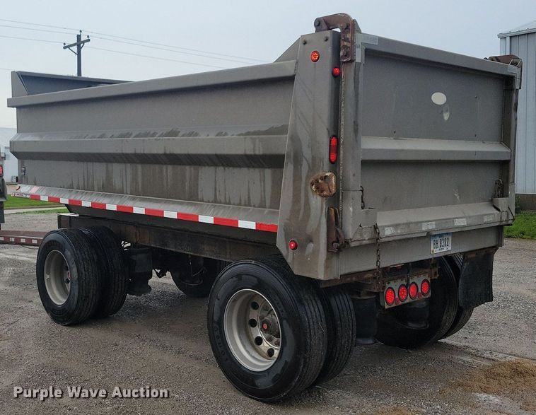 image for item DG0629 2013 Specialty Constructed end dump pup trailer