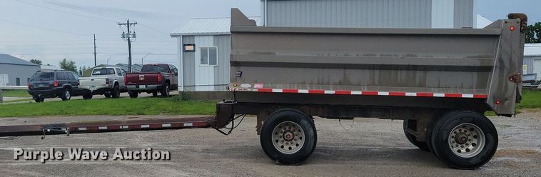 image for item DG0629 2013 Specialty Constructed end dump pup trailer