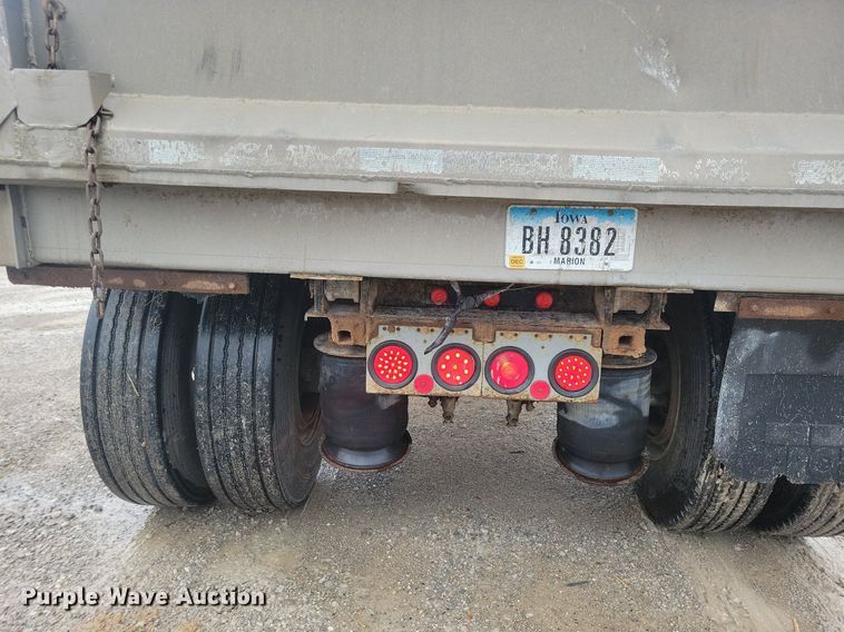 image for item DG0629 2013 Specialty Constructed end dump pup trailer