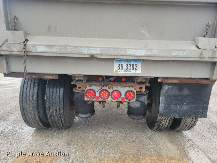 image for item DG0629 2013 Specialty Constructed end dump pup trailer