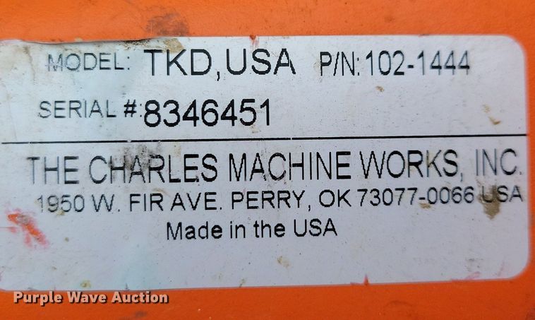 image for item DG0635 2014 Ditch Witch JT20 directional boring unit with trailer