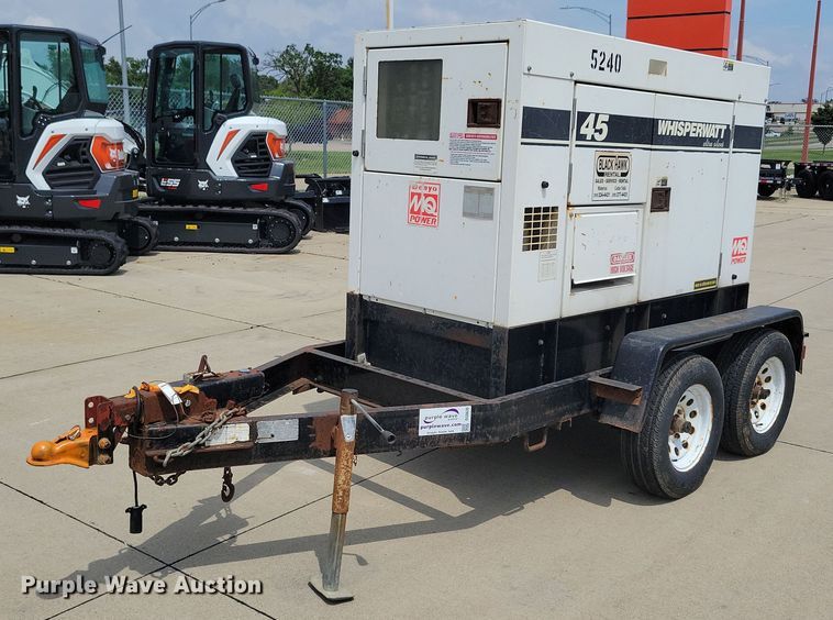 image for item DG0636 Whisperwatt DCA-45USI generator