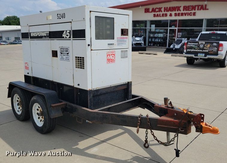 image for item DG0636 Whisperwatt DCA-45USI generator