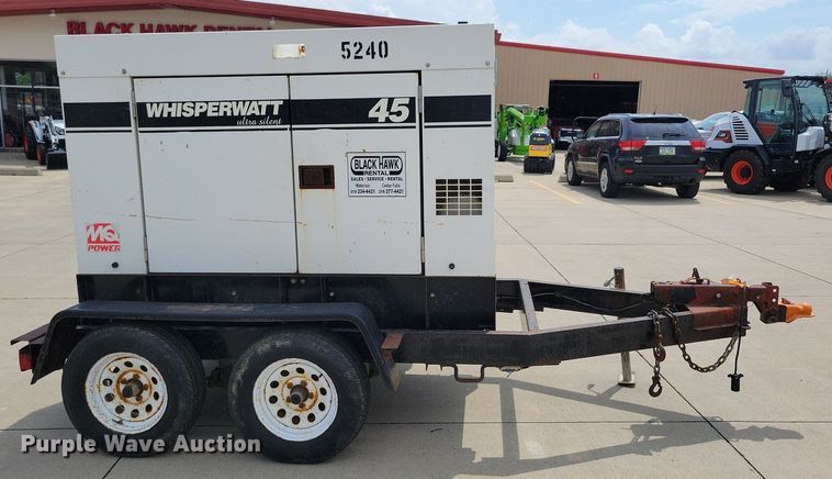 image for item DG0636 Whisperwatt DCA-45USI generator